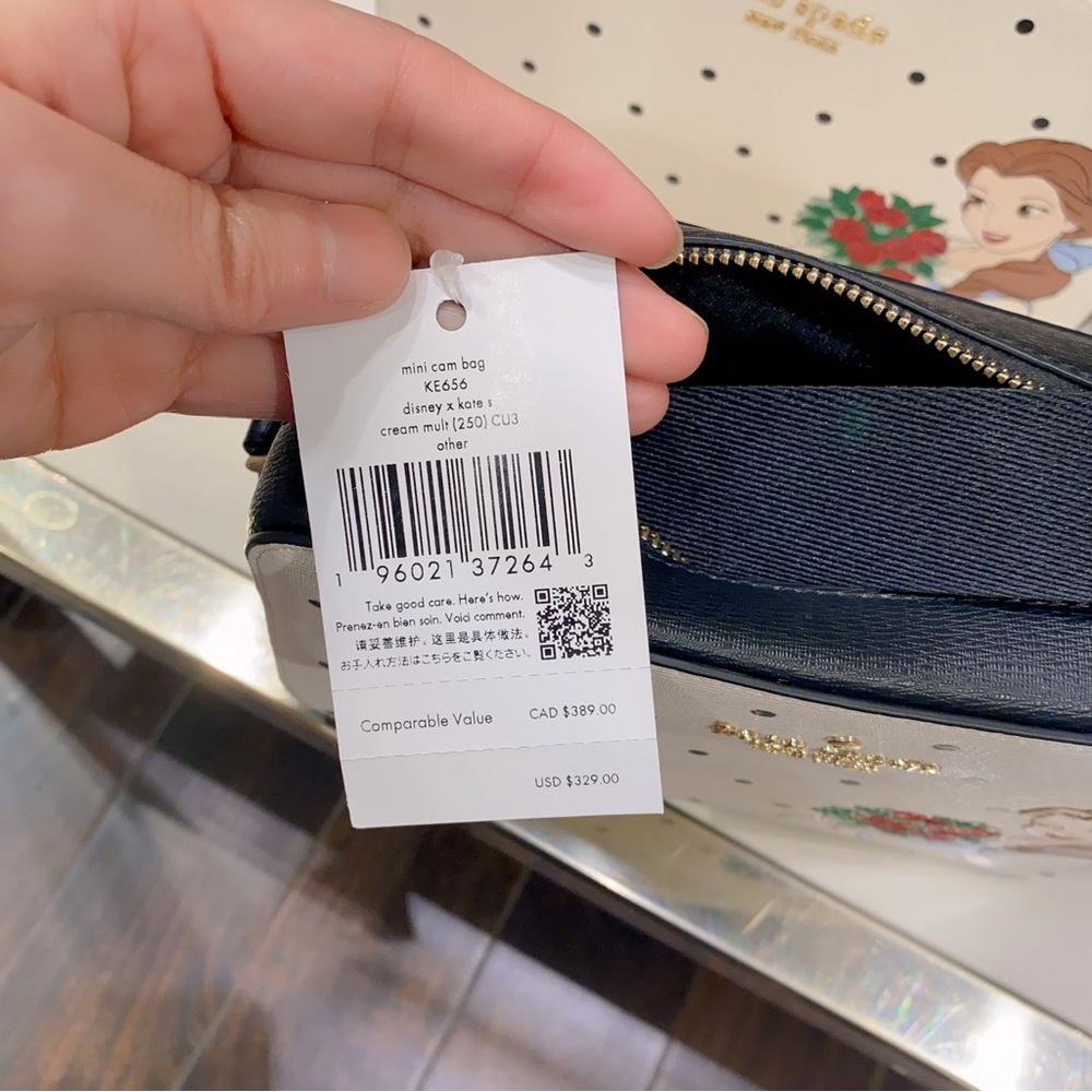 Kate Spade Disney beauty and beast mini camera bag - Picture 4 of 5